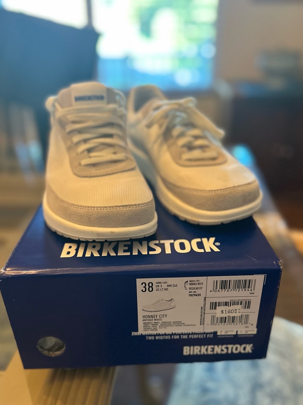 Birkenstock HONNEF CITY in antique white